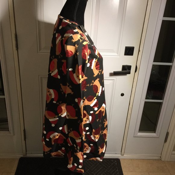 Misslook Ladies Tunic Top Size XL Holiday Christmas Chicks - Picture 5 of 11